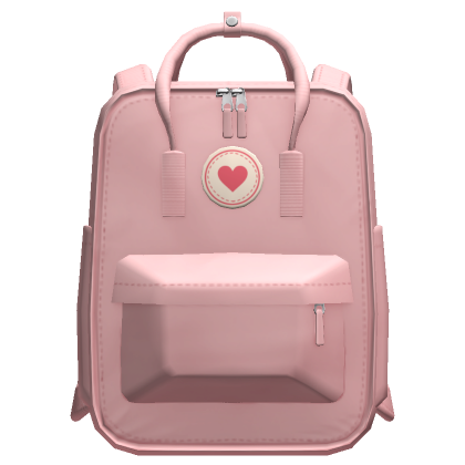 Roblox Item Cute Pink School Backpack 3.0