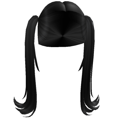 Draped Dynasty Hair in Black - Roblox