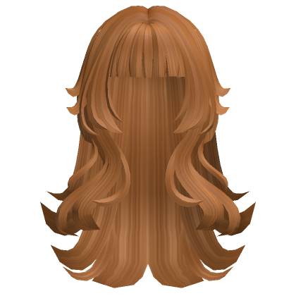 Lush Wavy Hair (Brown) - Roblox