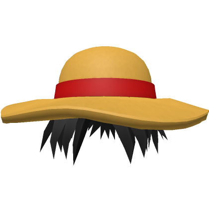 roblox luffy hair