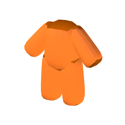 Roblox Item (Mini) Plushie Avatar - Glowing Orange