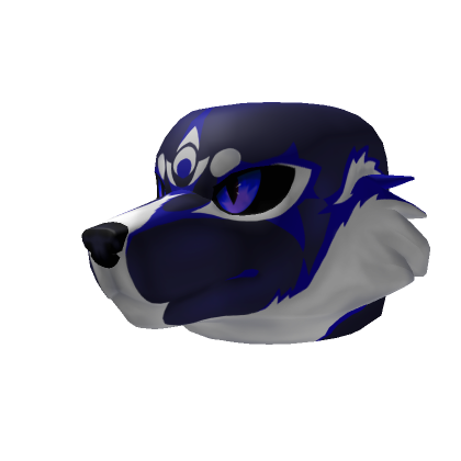 Moonlight Wolf Shark Head - Roblox