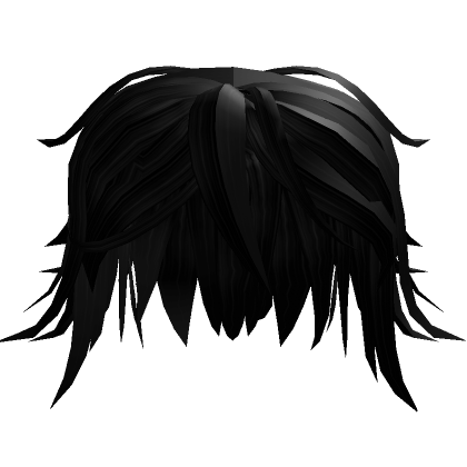 ROBLOX Scanner on X: Anime Boy Hair - BLACK  / X