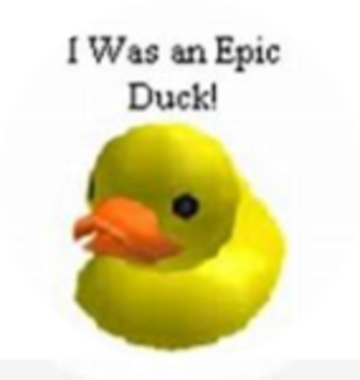 This is an epic duck :D - Roblox