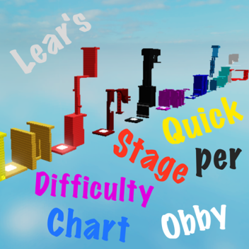 Lear's Quick Stage Per Difficulty Chart Obby
