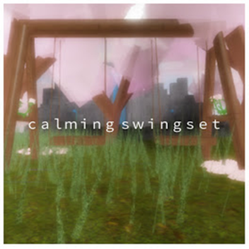 calming swing set
