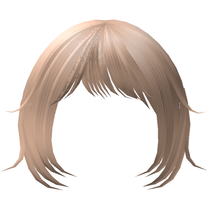 ୨୧ cute messy bedhead bangs blonde | Roblox Item - Rolimon's