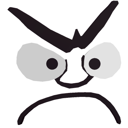 😄 Angry Face (3D) 😄 | Roblox Item - Rolimon's
