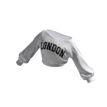 London Off Shoulder Sweater White | Roblox Item - Rolimon's