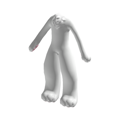 White Kemono Cat Fursuit Roblox Item - Rolimon's
