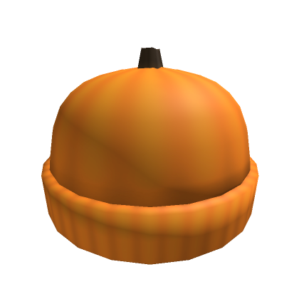 Pumpkin Beanie looks good with headless