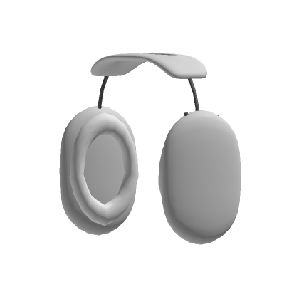 Roblox Item White Modern Headphones