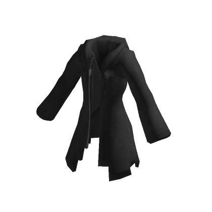 Stylized Torn Jacket - Black | Roblox Item - Rolimon's