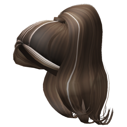 Roblox Item Y2K Sleek Ponytail in Brown and Blonde