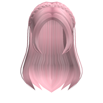 Preppy Girl Hair Pink  Roblox Item - Rolimon's