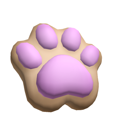 Roblox Item Strawberry Paw Cookie (Mouth)