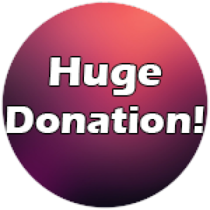 Donation - Roblox