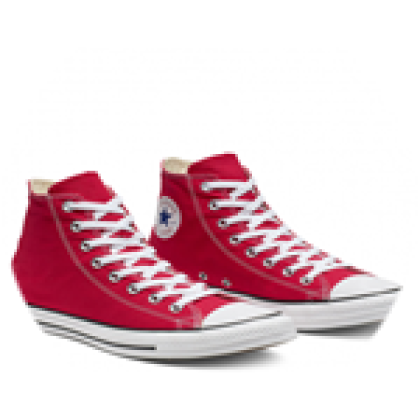 Red converse slippers 2025