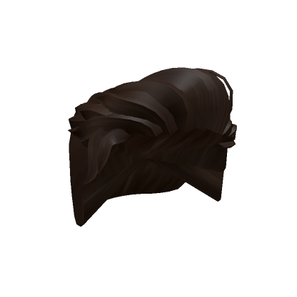 Brown Slick Back Hair  Roblox Item - Rolimon's