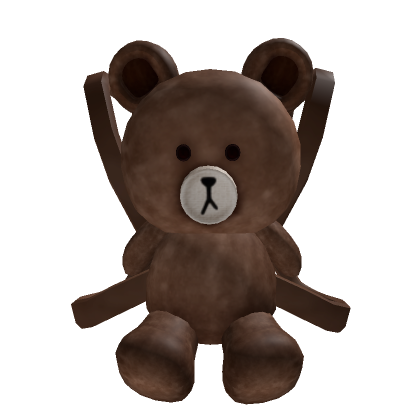 Roblox Item [1.0] Cute Plush Bear Backpack