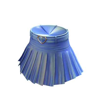Blue pleated deals skirt roblox