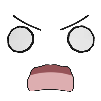 Cara de Anime Irritado - Roblox