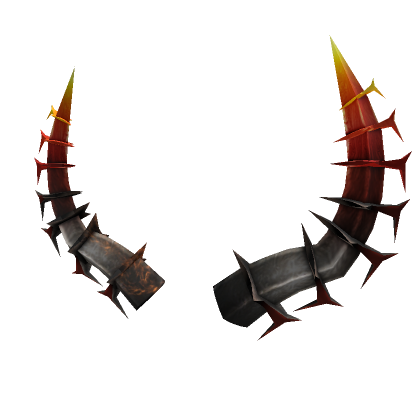 Fiery Horns of the Netherworld  Roblox Limited Item - Rolimon's