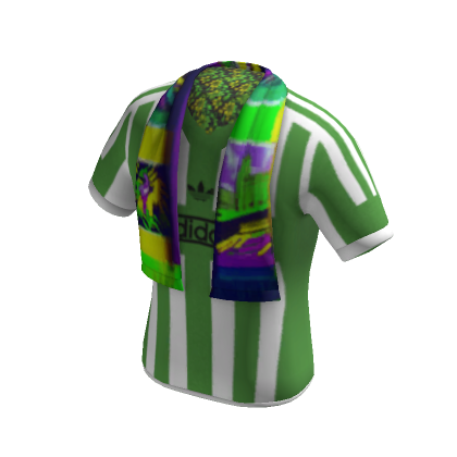 adidas Green White Shirt and Long Scarf Roblox Item Rolimon s