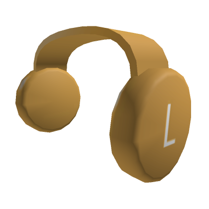 Roblox Item Gold Clockwork Headphones