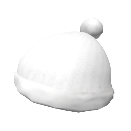 Roblox Item White Winter Cap