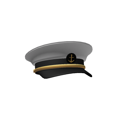 Black Captain Hat Hair  Roblox Item - Rolimon's