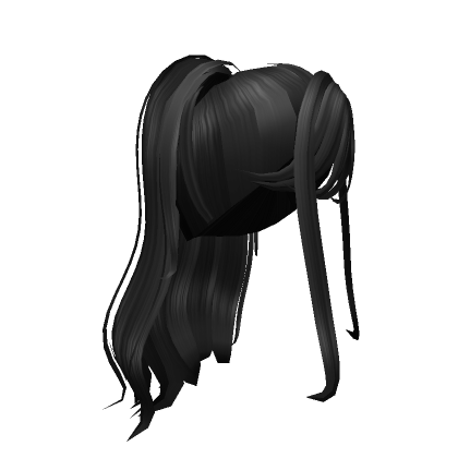 Black Wavy Ponytail | Roblox Item - Rolimon's