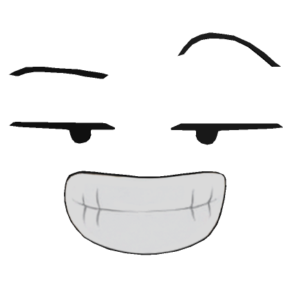 Big Grin face - Roblox