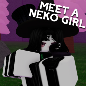 ¡Conoce a una chica Neko por la noche!