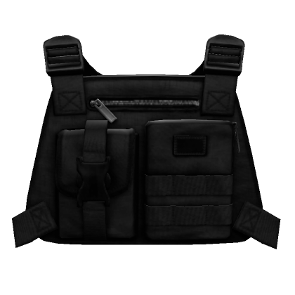 Roblox Item Black Tactical Vest