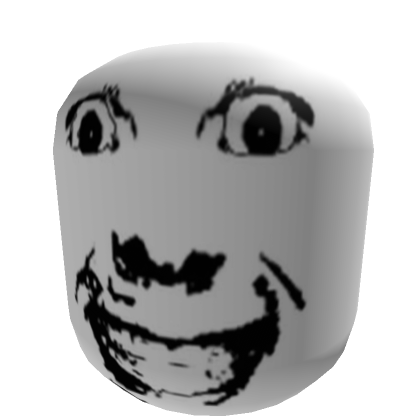Scary Smile Face (big head) | Roblox Item - Rolimon's