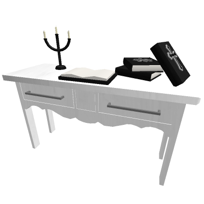 Black gothic desk deals