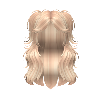 Long Cotton Curly Preppy Hair (Blonde)'s Code & Price - RblxTrade