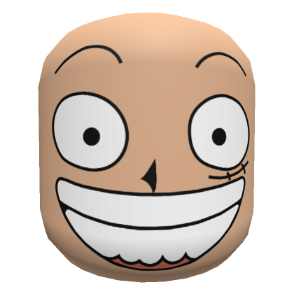 Roblox Item One Pirate Anime Smile Face
