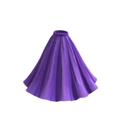Roblox Item Long Flowy Skirt - Purple