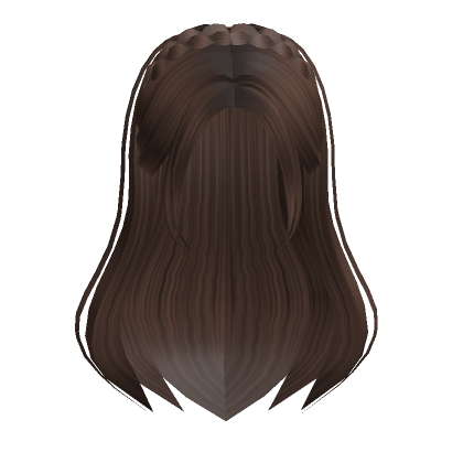 Cute Preppy Fluffy Messy Hair In Brown's Code & Price - RblxTrade