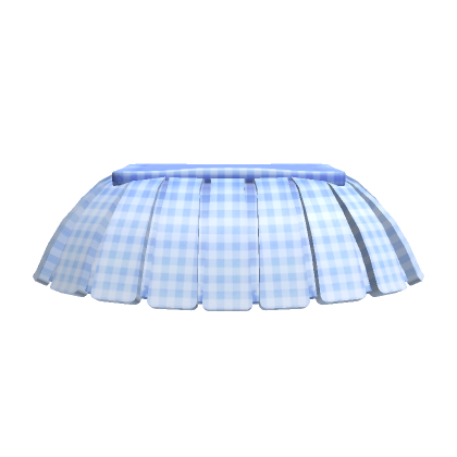 Mini Tennis Skirt Plaid Baby Blue Roblox Item Rolimon s