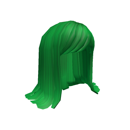 Roblox Item Vintage Witch Hair Green