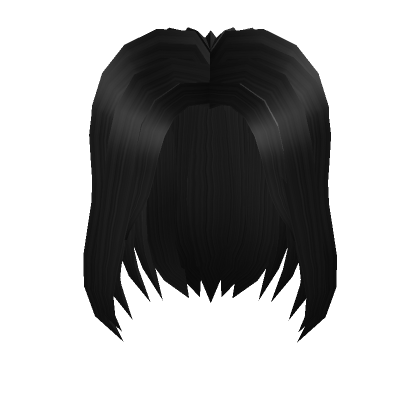 Flowy Black Hair | Roblox Item - Rolimon's