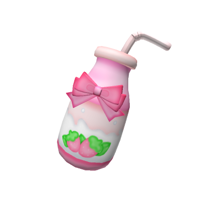 Roblox Item Kawaii Strawberry Milk