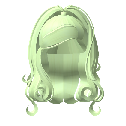 Glamorous Latina Baddie Light Green Hair - Roblox