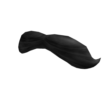Black Walrus Mustache - Roblox