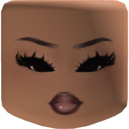 Couleur de peau Ombre Mink Lashes Nougat - Roblox