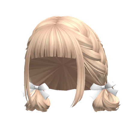Braided Baby Buns in Blonde - Roblox