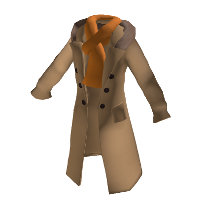 Long Cream Winter Jacket Roblox